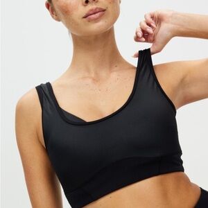 Sweaty Betty Women’s Black Power Corset Layer Sports Athletic Bra NWT Medium